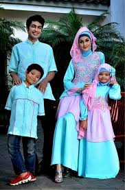 Baju Keluarga terbaru 2016 | Contoh Baju Muslim Terbaru