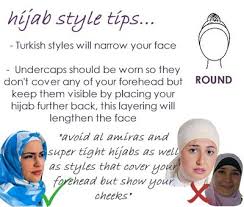 tips kerudung untuk wajah bulat | Grosir Jilbab Murah