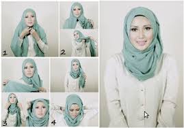 Contoh Model Hijab Modern Untuk Wajah
