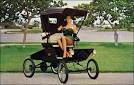 1970 Horseless Carriage 1901 Ford replicar postcard / literature