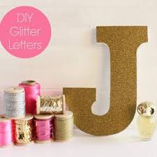 Glitter Letters For The Girly Girl's Decor {Kids Room Accessories ...