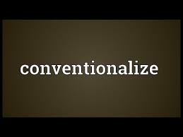 Image result for conventionalize