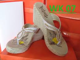 Grosir Sandal Wanita Wedges Elegan | Toko Sandal Sepatu Wanita ...