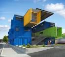 The Box Office Recycles 32 Shipping Containers Into 12 Colorful ...