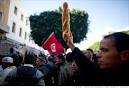 Túnez. Manifestación del Pan