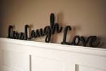 Popular items for live laugh love on Etsy