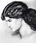[Sketch of Jane Morris by Dante Rossetti] The Pre-Raphaelite Brotherhood ... - jane_morris_rossetti