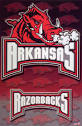 University of Arkansas Razorback Logo Art Poster