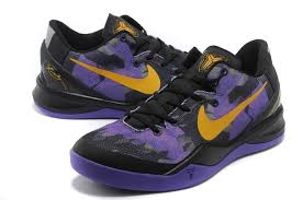 Cheap Nike Zoom Kobe Viii 8 Lakers Purple Gold Black Basketball ...