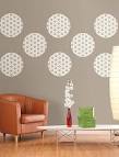 DIY Wall Dressings: Polka Dot Designs that Add Sophistication