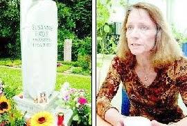 Die Mutter Sigrid Erbe ließ nicht locker und unterstützte die Polizei bei ihrer Ermittlungsarbeit. Ein Grabstein erinnert an die ermordete Susanne Erbe.