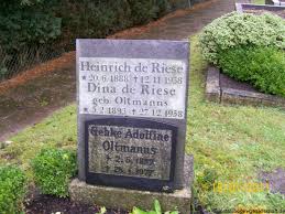Grab von Heinrich Riese, de (20.06.1888-12.11.1938), Friedhof Amdorf - am053