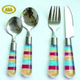 24pcs cutlery set with plastic handle, View Novelty cutlery set ...