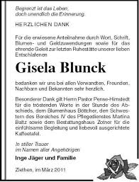 Gisela Blunck | Nordkurier Anzeigen