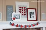 Valentine's Day Mantel Decor and Printable - Landee See Landee Do