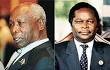 President Daniel arap Moi of Kenya, left; Nicholas Biwott, the minister of ... - 20000604mag-safari.2