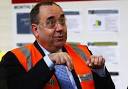 Alex Salmond visits the Tullis Russell paper mill at Markinch in Fife Photo: ... - alex-salmond_1009969c