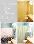Guest Bathroom Reveal and Makeover {DIY} - Two Twenty One