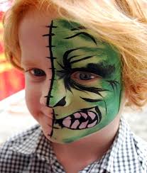 UNIQUE FACE PAINTING DESIGN, EXTREME FACE PAINTING - FACE PAINTING FOR KIDS AND FOR GIRL