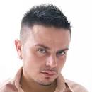 Men's Hairstyles - A Bald Fade with Spiked Top