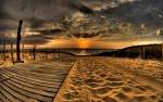 In the sand color - Sunrise and Sunset - 1920 x 1080 - Desktop ...