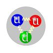 Quark structure <b>proton</b>.svg