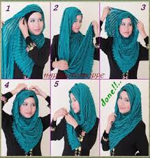Tutorial Hijab Pashmina Kaos Simple - Tutorial Hijab - Cara ...