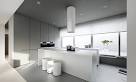 Interior Design: Clean White Kitchen, Fancy Interior Design ...