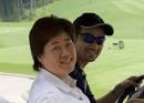 The golfers included CNBC celebrity anchor, Lorraine Hahn, who flew in from ... - 6a01310f8146ba970c013486dcaf8f970c-500wi