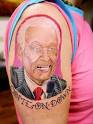 ... and Bob Barker is paying for it. The building will house PETA's media, ... - bob_barker_tattoo