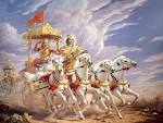 Athwal Vikas: Mahabharat Arjun-Krishna Photo
