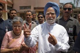 Manmohan Singh and Gursharon Kaur - Indian PM Votes As Assam Goes To The Polls - Manmohan+Singh+Gursharon+Kaur+Indian+PM+Votes+WmSI1jOeofwl