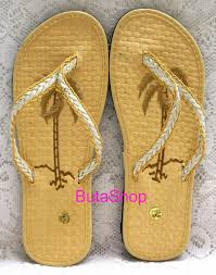 6 Colors Women Beach Rattan Straw Flip Flop Slipper Sandal Palm ...