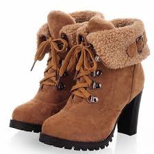 Online Buy Wholesale faux fur winter boots from China faux fur ...