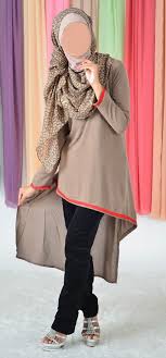 Model Dress Muslimah Remaja Modern 2 Sisi | Model Baju Batik ...