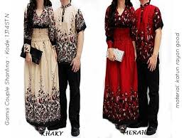 Jual Baju Gamis Couple Shantina 1314STN || Baju Muslim Pasangan ...