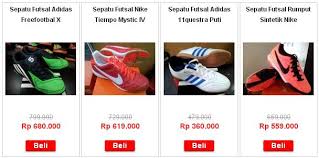 Sepatu futsal Adidas dan Nike asli di Sepatufutsalasli.com ...