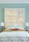 DIY Headboard With LEDs | Shelterness