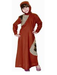 Contoh Model Baju Batik Muslim Anak Terbaru