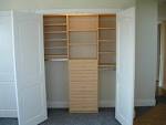 Furniture: Very Popular White Wooden Closet Doors For Teak Woods ...