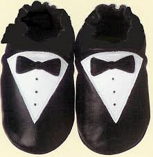 Boys Ivory Dress Shoes