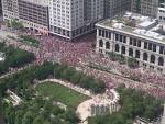 chicago blackhawks celebration > view from above - Blog ...