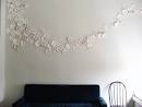 Wall Art with Thumbtacks and Paper Doilies | Apartment Therapy