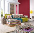 Living Room Interior in Colorful Furniture Sets - SweetyDesign ...