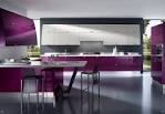 Kitchens: Latest Kitchen Design Purple Color Interior 2013 2014 ...