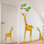 Kids Bedroom. Cute Kids Wall Stickers Decoration Ideas: Cute Cow ...