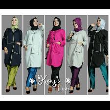 Baju Hijab Modern Online Shop - Listy Set By Koy's