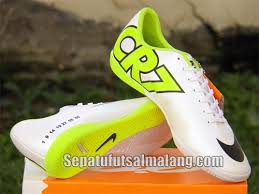 Sepatu Futsal KW Super, Replika, Grade Ori, Nike Vapor CR7 Putih ...