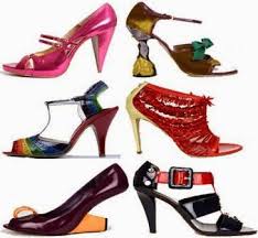 Contoh model sepatu sandal hak tinggi wanita cantik terkini ...