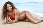 Serena Williams stuns in sexy red swimsuit - NY Daily News